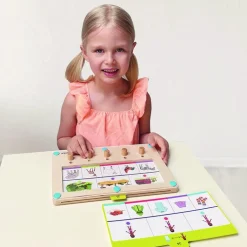 Beleduc Logikspil - Logiturn inkl. 25 opgavekort| Montessori|Spil