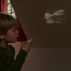 Scratch Lommelygte med dias - Sig goddag til en dinosaur| Sprog & Leg|Dinosaur Legetøj