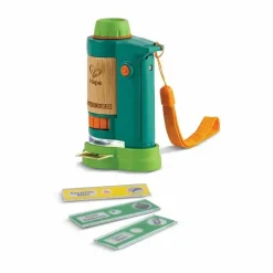 Hape Lommemikroskop af bambus| Udeleg|Stem Læringslegetøj