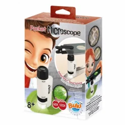 Buki France Lommemikroskop inkl. smartphone adapter| Udeleg|Naturvidenskab