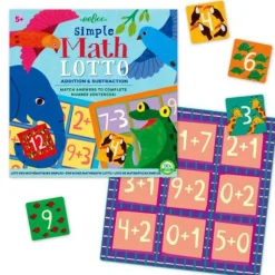 eeBoo Lotto - Lær Matematik| Vis Alle Varer (Særlige Behov)|Logik & Talforståelse