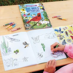 eeBoo Lær at tegne - Bugs, Birds & Butterflies| Tegne- & Malegrej