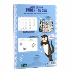 eeBoo Lær at tegne - Under the Sea| Tegne- & Malegrej