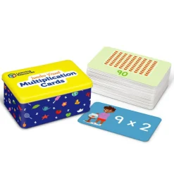 Learning Resources Læringskort - Øv multiplikation| Skolesjov|Matematik & Leg