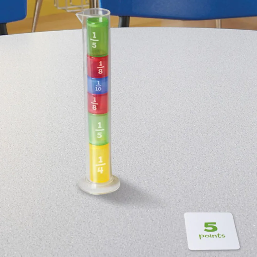 Learning Resources Læringsspil - Brøkeksperimentet| Logik & Talforståelse|Skolesjov