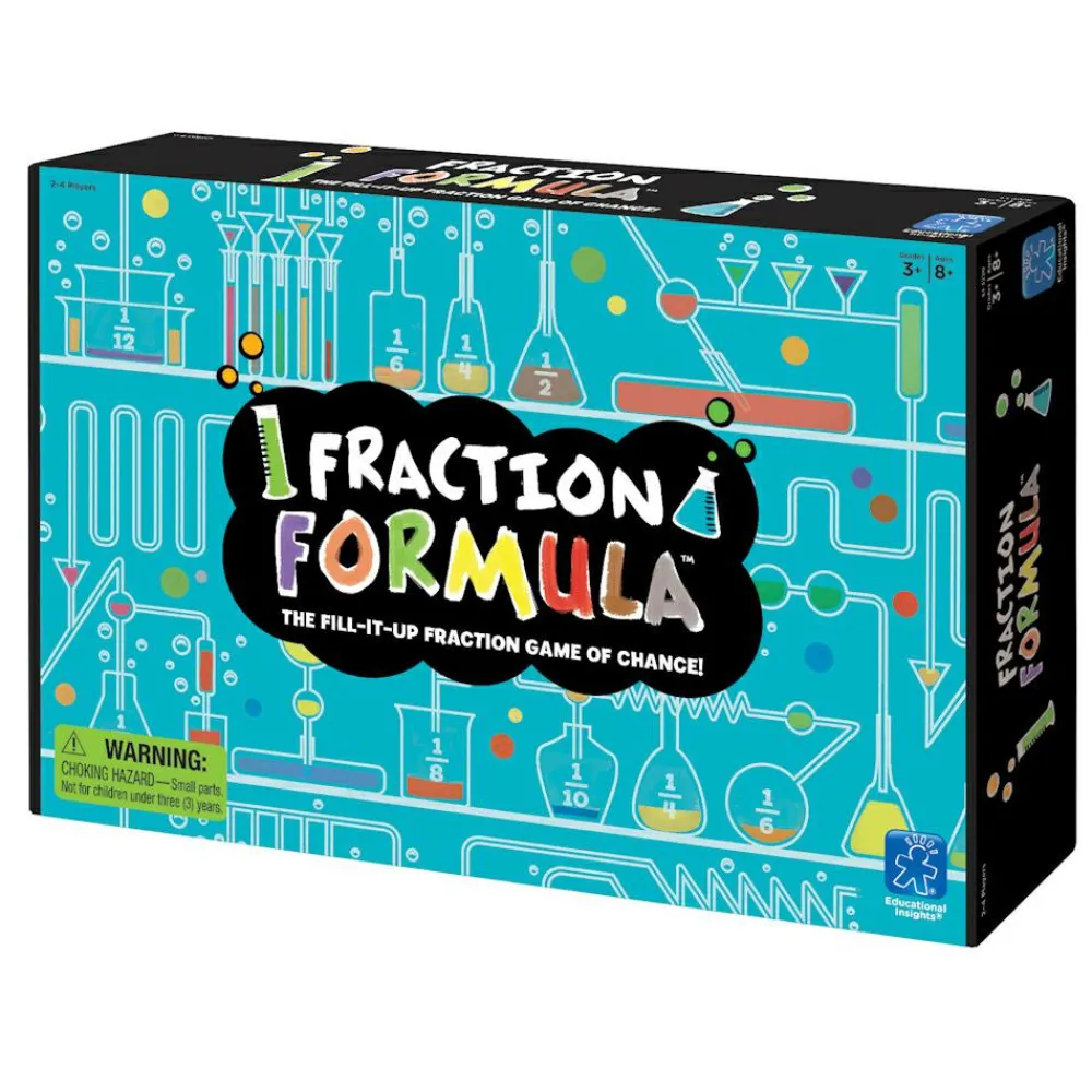 Learning Resources Læringsspil - Brøkeksperimentet| Logik & Talforståelse|Skolesjov