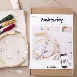 Creativ Company Læringssæt - Broderi| Voksenværk|Kreativ Leg
