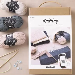 Creativ Company Læringssæt - Strikning| Kreativ Leg|Krea-Fitness