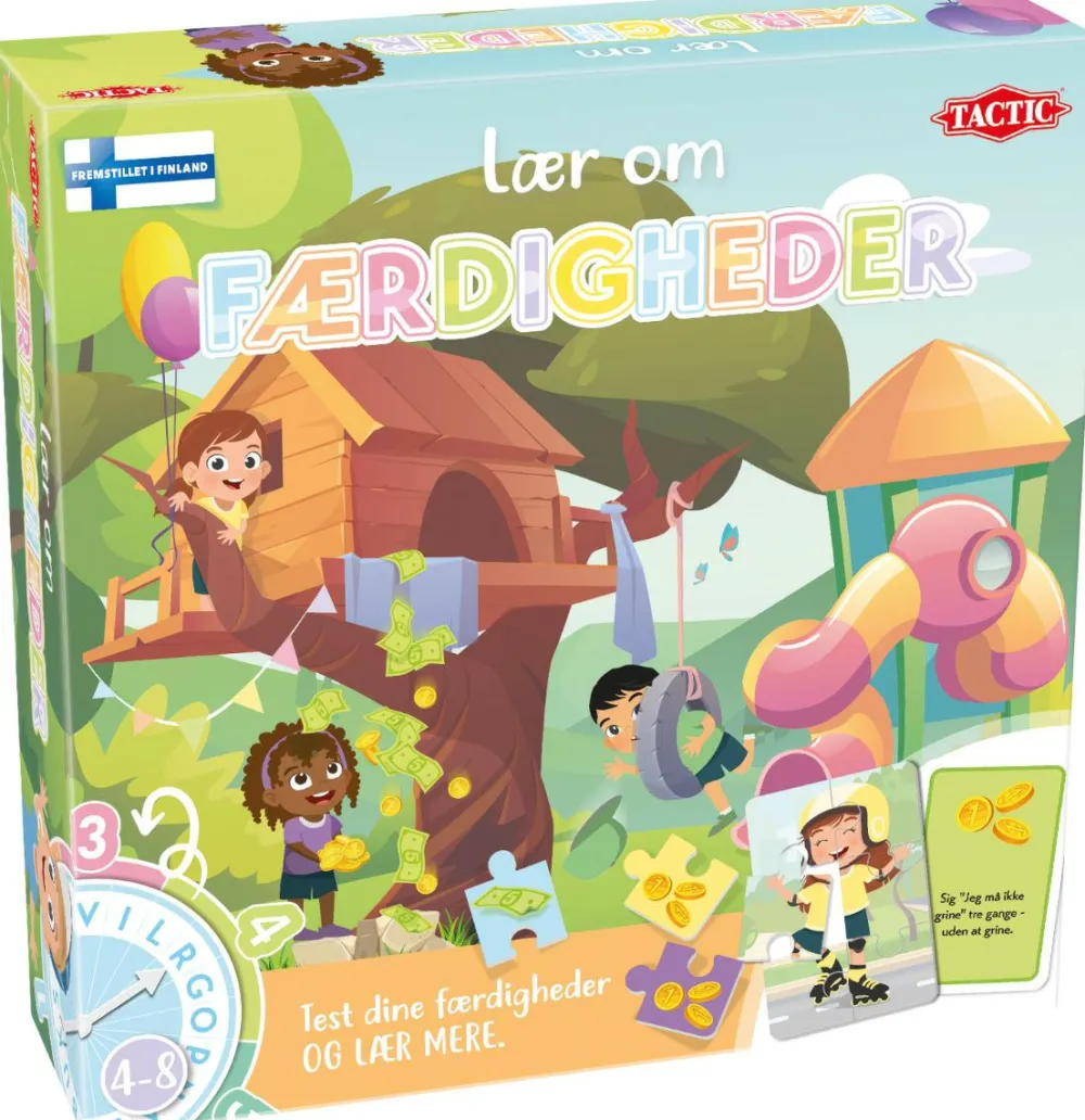 Tactic Lær om - Færdigheder| Sociale Kompetencer|Spil