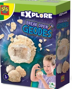 SES Creative Lær om geoder, 3 stk| Naturvidenskab