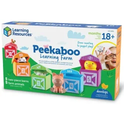 Learning Resources Lær tal og farver - Bondegård| Sprog & Leg|Matematik & Leg