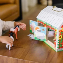 Melissa & Doug Låsehus - Bondegården| Vis Alle Varer (Særlige Behov)|Finmotorik