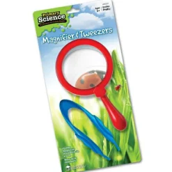 Learning Resources Lup m. pincet - Maxi Ø 11 cm| Udeleg|Insekt & Naturleg
