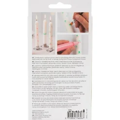 Creativ Company Lyspenne - Blå/pink/lilla/gul, 4 x 30 ml| Kreativ Leg