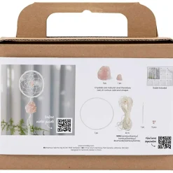 Creativ Company Macramé kit - Drømmefanger m. krystal| Kreativ Leg
