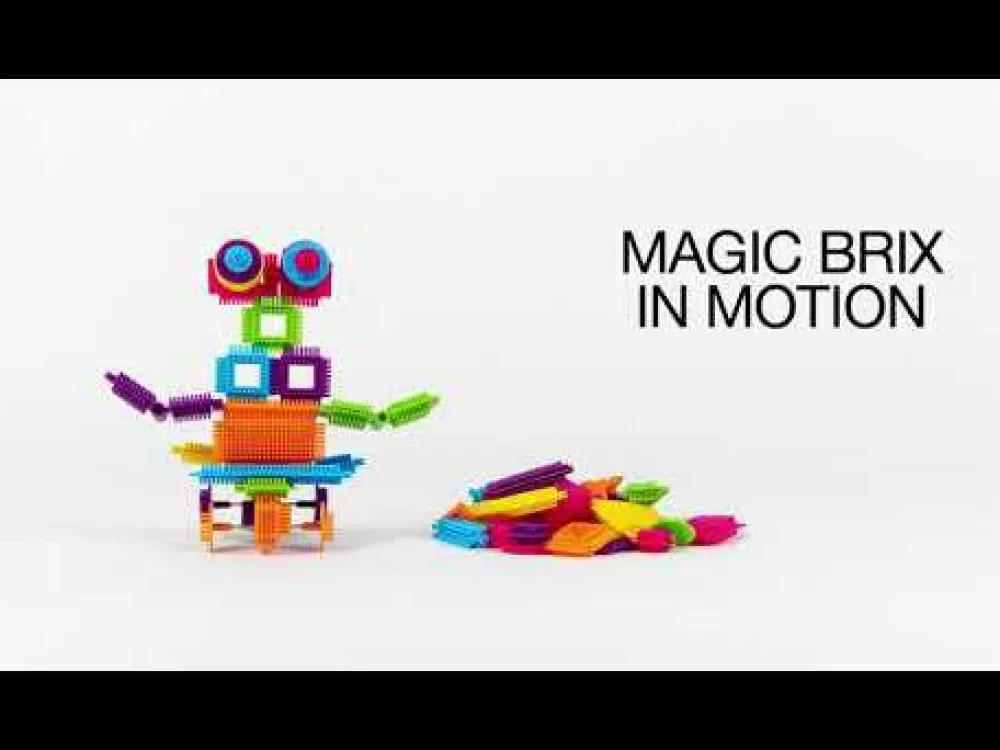 edushape Magic Brix - In motion| Bygge- & Træklodser
