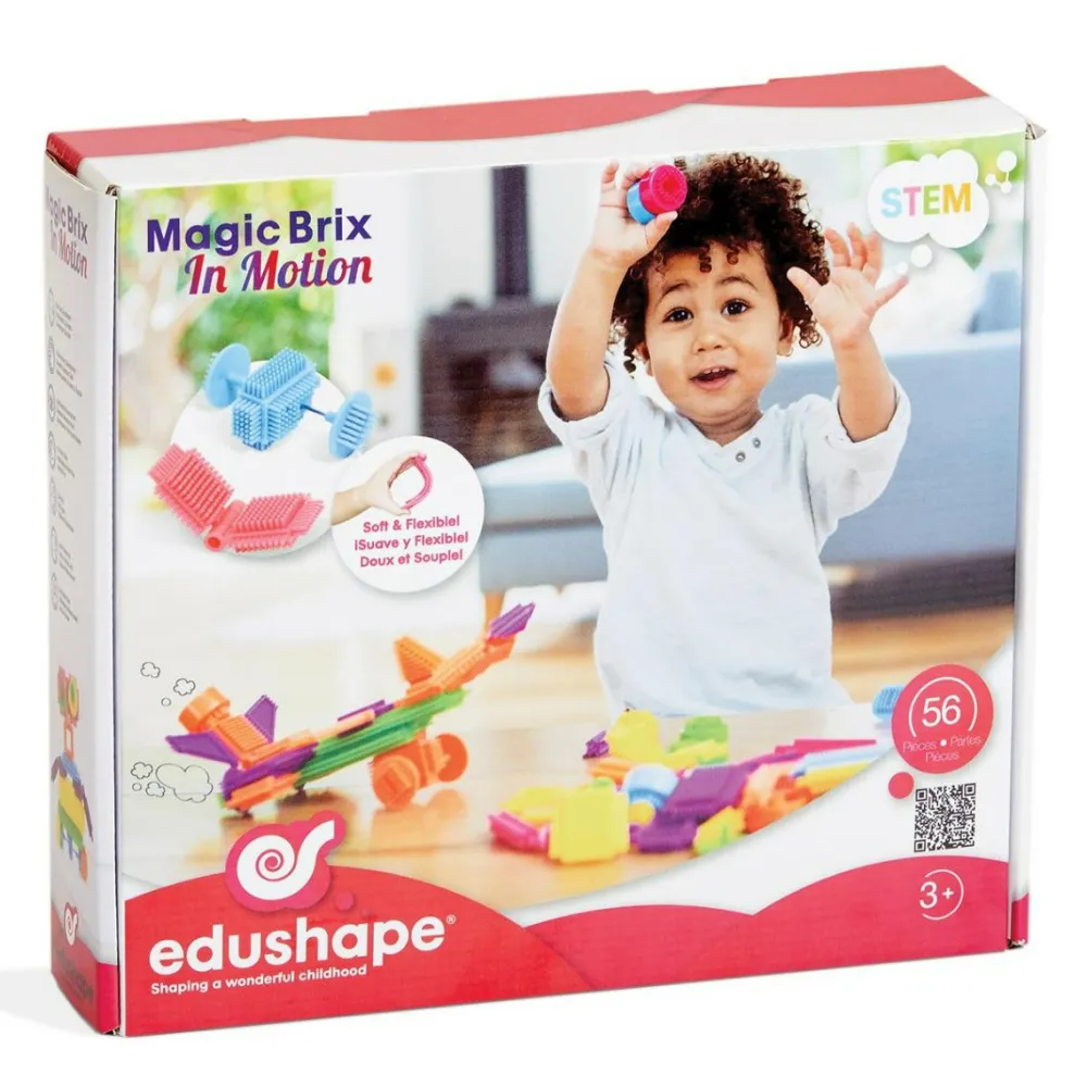 edushape Magic Brix - In motion| Bygge- & Træklodser