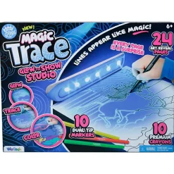 Magic Trace - Tegnesæt m. lys| Tegne- & Malegrej
