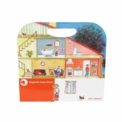 Egmont Toys Magnetbog - Mit hus| Legetøj Til Ferien|Tegne- & Malegrej