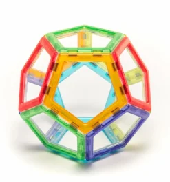 Polydron MAG | Transparent | 100 dele| Skolesjov|Matematik & Leg
