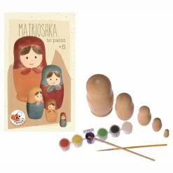 Egmont Toys Mal din egen babushka-dukke| Tegne- & Malegrej|Byggesæt