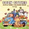 Malebog - Cozy Cuties| Voksenværk|Legetøj Til Ferien