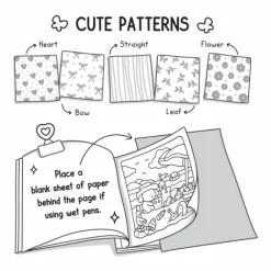 Malebog - Cozy Cuties| Voksenværk|Legetøj Til Ferien