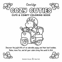 Malebog - Cozy Cuties| Voksenværk|Legetøj Til Ferien