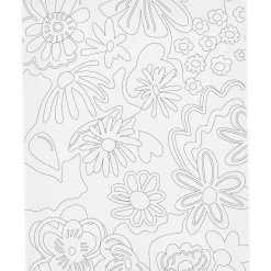 Creativ Company Malerlærred 24 x 30 cm - Blomster| Voksenværk|Tegne- & Malegrej