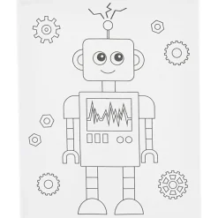 Creativ Company Malerlærred 24 x 30 cm - Robot| Tegne- & Malegrej
