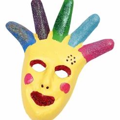 Creativ Company Masker i papmaché, 6 stk| Kreativ Leg|Fastelavn