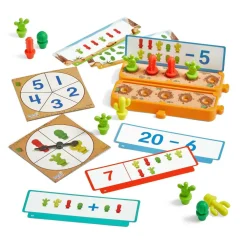Matematik aktivitetssæt - Kaktusser| Logik & Talforståelse|Skolesjov