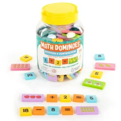 Learning Resources Matematik-domino - Plus & minus| Logik & Talforståelse|Matematik & Leg