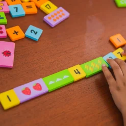 Learning Resources Matematik-domino - Plus & minus| Logik & Talforståelse|Matematik & Leg