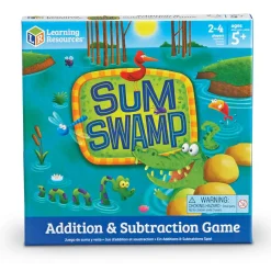 Learning Resources Matematikspil - Sum sumpen| Skolesjov|Matematik & Leg