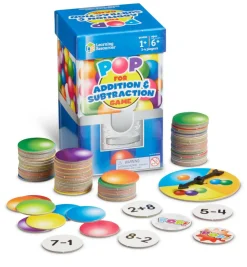 Learning Resources Matematikspil - Træk et regnstykke| Logik & Talforståelse|Skolesjov