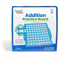 Learning Resources Matematik øvebræt - Plus-stykker| Logik & Talforståelse|Skolesjov