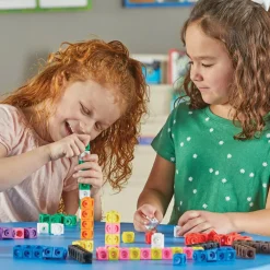 Learning Resources MathLink Cubes, 100 stk| Logik & Talforståelse|Stem Læringslegetøj