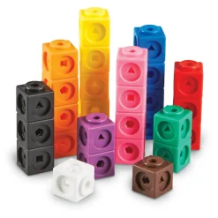 Learning Resources MathLink Cubes, 100 stk| Logik & Talforståelse|Stem Læringslegetøj