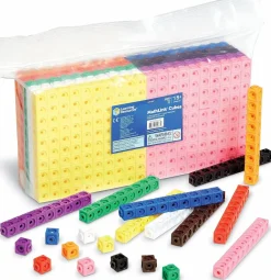 Learning Resources MathLink Cubes - 1.000 stk| Logik & Talforståelse|Stem Læringslegetøj