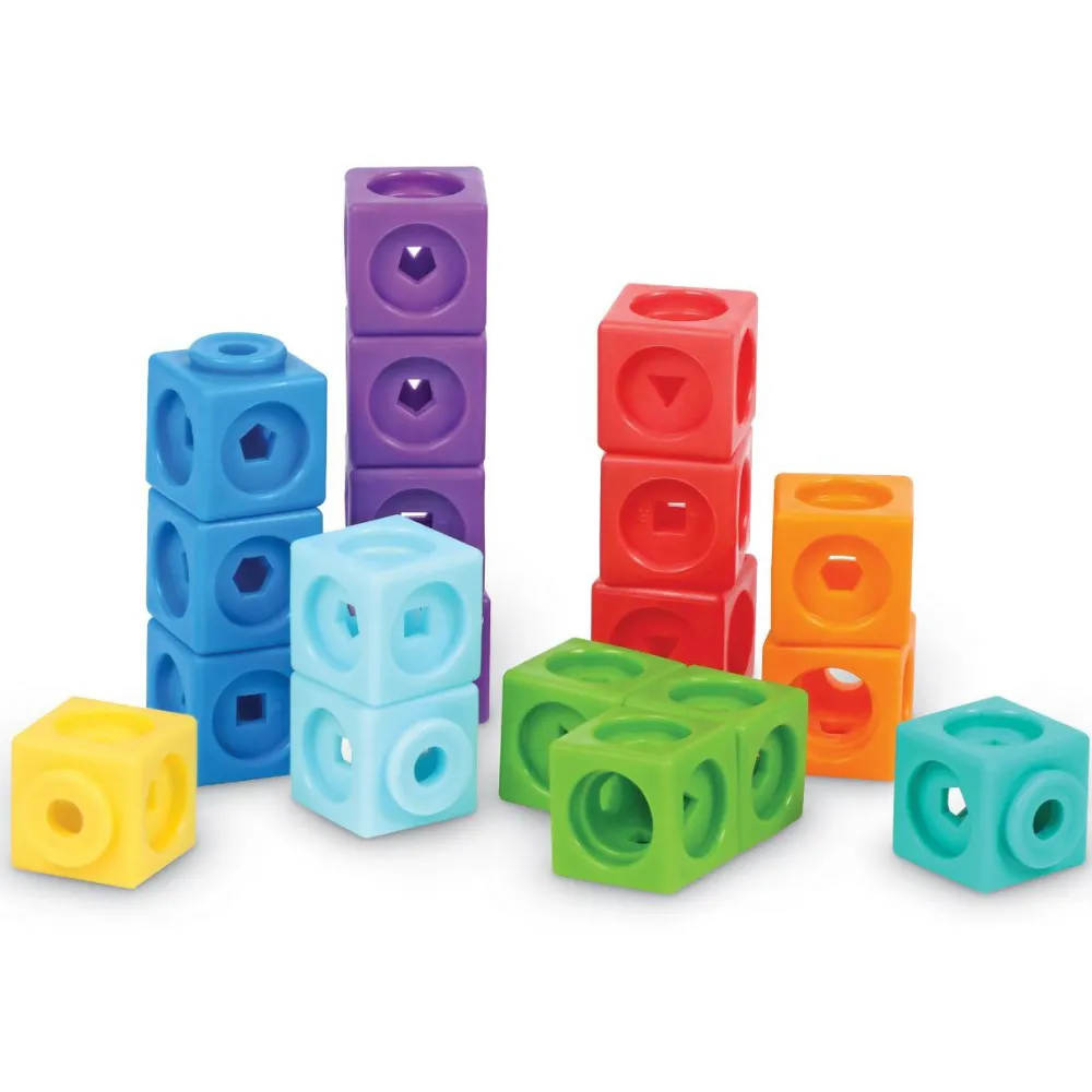 Learning Resources MathLink - Hjernegymnastik, 40+ opgaver| Logik & Talforståelse|Stem Læringslegetøj