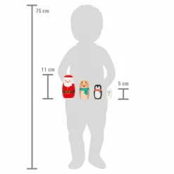 small foot Matryoshka dukker - Jul| Jul