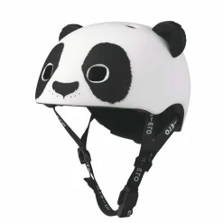 Micro cykelhjelm Panda - Small, 48-53 cm|Børn Børnesikkerhed