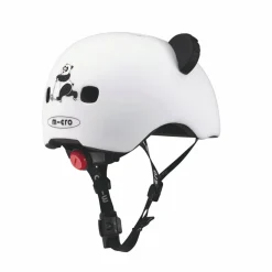 Micro cykelhjelm Panda - Small, 48-53 cm|Børn Børnesikkerhed