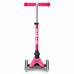 Micro - Mini Deluxe foldbar LED, Pink| Løbehjul|Løbecykler