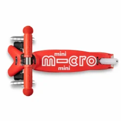 Micro - Mini Deluxe LED, Rød| Tumlinge Legetøj|Løbehjul