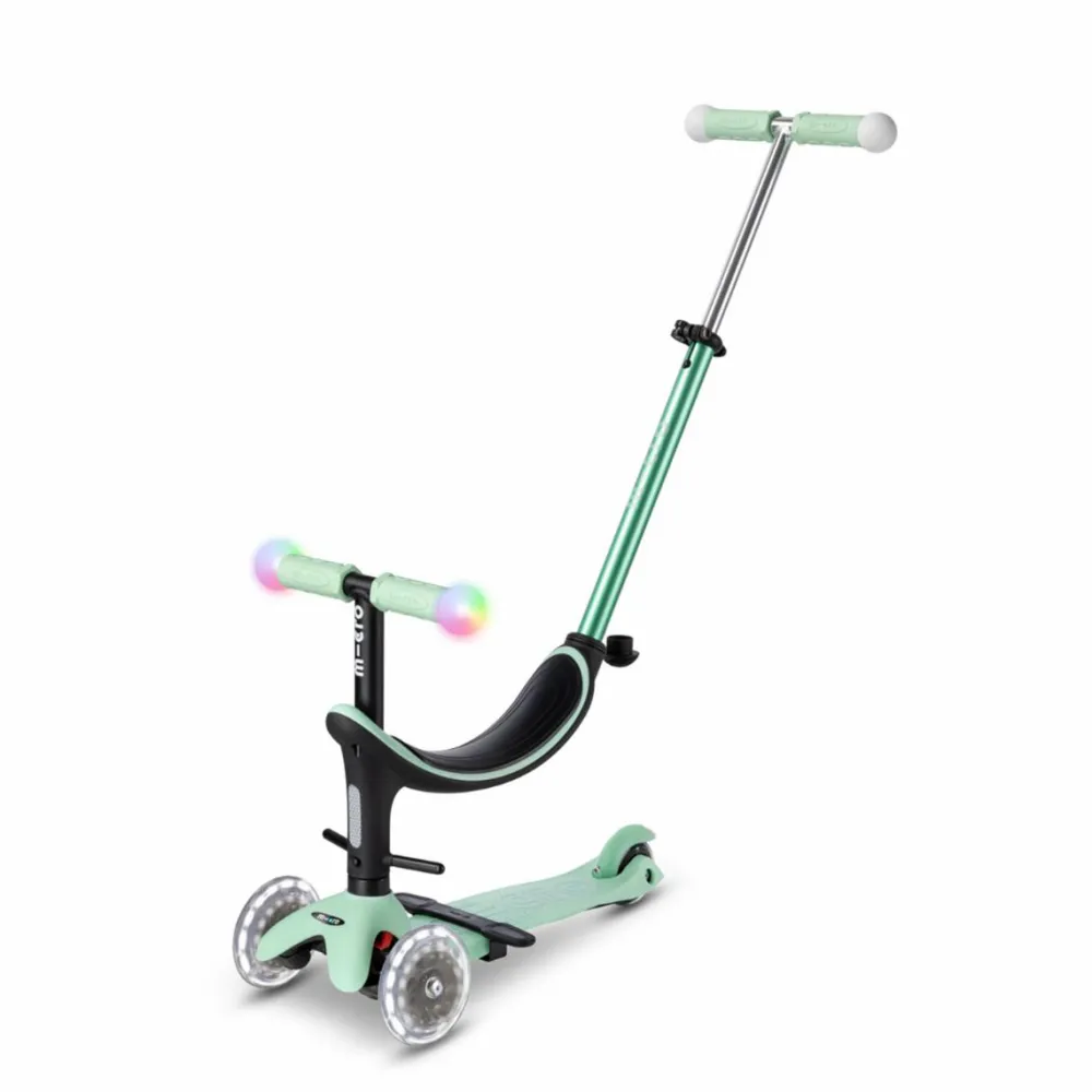 Micro - Mini2grow Deluxe Magic LED, Mint| Løbehjul|Løbecykler