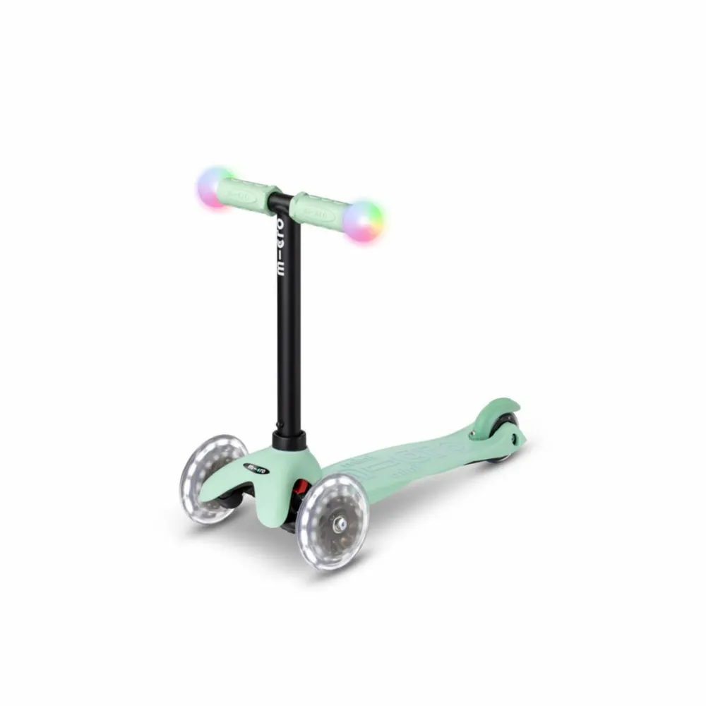 Micro - Mini2grow Deluxe Magic LED, Mint| Løbehjul|Løbecykler