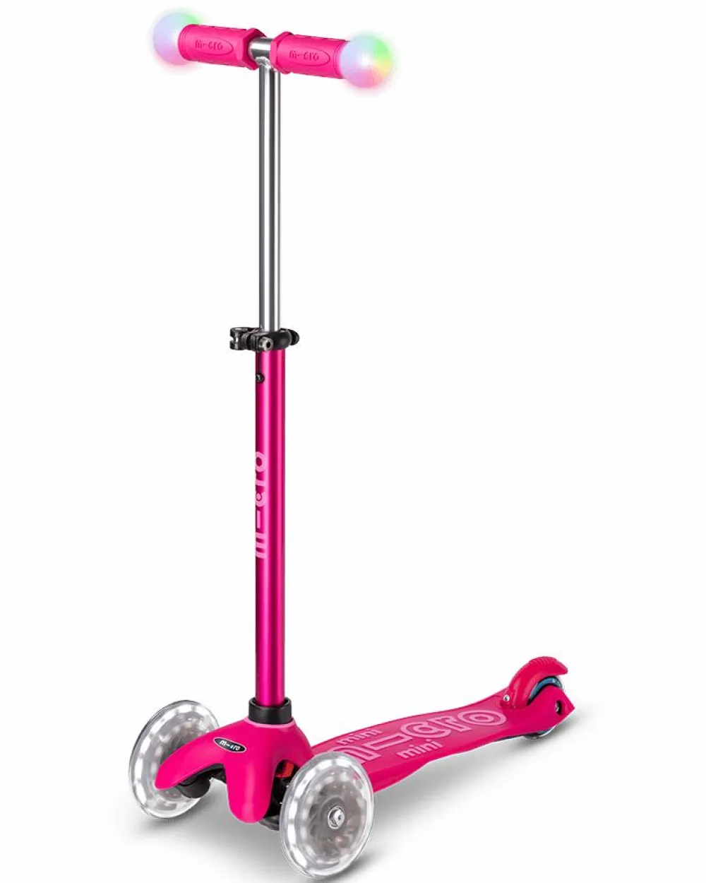 Micro - Mini2grow Deluxe Magic LED, Pink| Løbehjul|Løbecykler