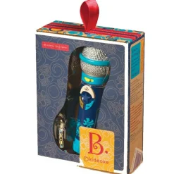B. Toys Mikrofon med 8 melodier -Okideoke| Tumlinge Legetøj